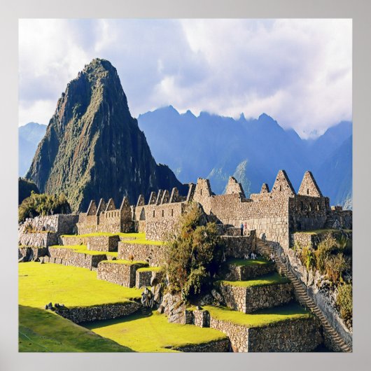MACHU PICCHU - Peru - Ansicht Poster (Vorne)