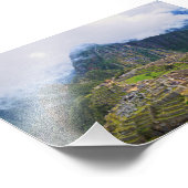 Machu Picchu, Peru, Ausblick Fotodruck (Ecke)
