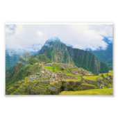 Machu Picchu, Peru, Ausblick Fotodruck (Vorne)