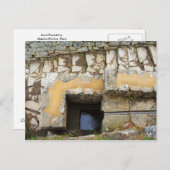 Machu Picchu, Peru, Brunnen Postkarte (Vorne/Hinten)