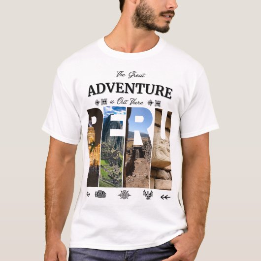 Machu Picchu Peru | Cusco, Lima, Inka, Anden T-Shirt (Vorderseite)