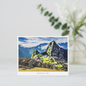Machu Picchu, Peru Feiertagspostkarte (Stehend Vorderseite)