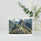 Machu Picchu, Peru Feiertagspostkarte (Stehend Vorderseite)