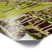 Machu Picchu, Peru Fotodruck (Ecke)