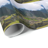 Machu Picchu, Peru Geschenkpapier (Rolleneckpunkt)