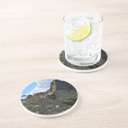 Machu Picchu, Peru Getränkeuntersetzer (Seite)