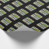 Machu Picchu Peru Glück Geschenkpapier (Ecke)