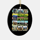 Machu Picchu Peru Glück Keramik Ornament (Rechts)
