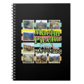 Machu Picchu Peru Glück Notizblock (Vorderseite)