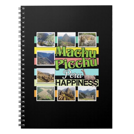 Machu Picchu Peru Glück Notizblock (Vorderseite)