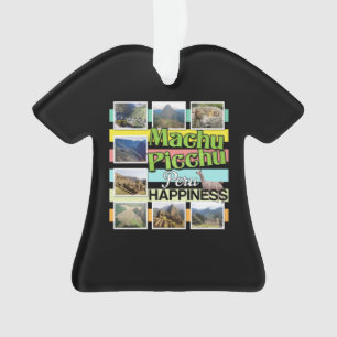 Machu Picchu Peru Glück Ornament