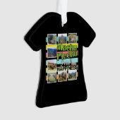 Machu Picchu Peru Glück Ornament (Vorderseite)