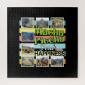 Machu Picchu Peru Glück Puzzle (Vertikal)