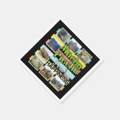 Machu Picchu Peru Glück Serviette (Ecke)