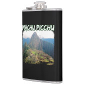 Machu Picchu Peru - Huayna Picchu Mountain Flachmann (Links)