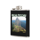Machu Picchu Peru - Huayna Picchu Mountain Flachmann (Links)