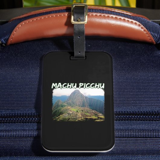Machu Picchu Peru - Huayna Picchu Mountain Gepäckanhänger (Vorderseite Insitu 2)