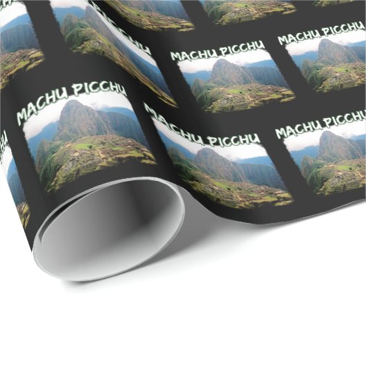 Machu Picchu Peru - Huayna Picchu Mountain Geschenkpapier (Rolleneckpunkt)