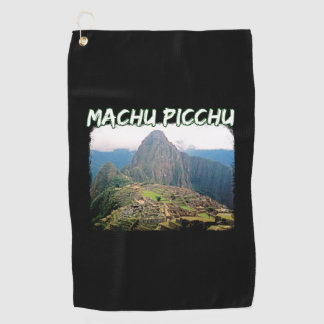 Machu Picchu Peru - Huayna Picchu Mountain Golfhandtuch