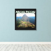 Machu Picchu Peru - Huayna Picchu Mountain Leinwanddruck (Insitu (Holzboden))