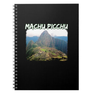 Machu Picchu Peru - Huayna Picchu Mountain Notizblock