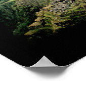 Machu Picchu Peru - Huayna Picchu Mountain Poster (Ecke)