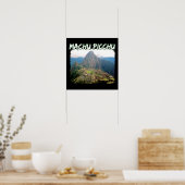 Machu Picchu Peru - Huayna Picchu Mountain Poster (Küche)