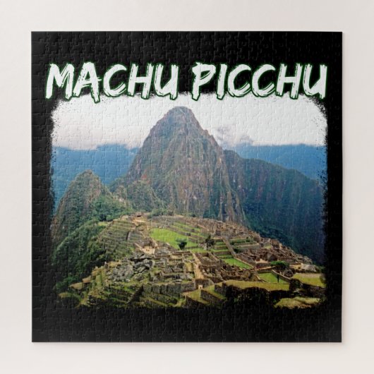 Machu Picchu Peru - Huayna Picchu Mountain Puzzle (Vertikal)