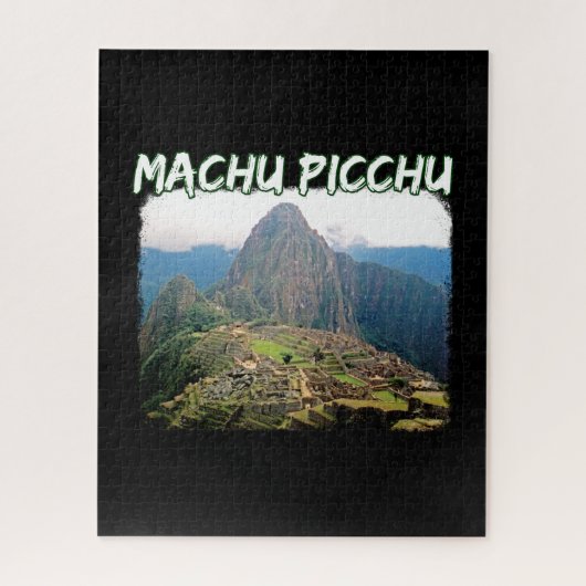 Machu Picchu Peru - Huayna Picchu Mountain Puzzle (Vertikal)