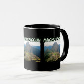 Machu Picchu Peru - Huayna Picchu Mountain Tasse (VorderseiteRechts)