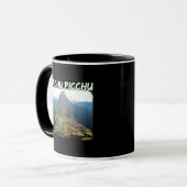 Machu Picchu Peru - Huayna Picchu Mountain Tasse (Vorderseite Links)