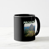 Machu Picchu Peru - Huayna Picchu Mountain Tasse (VorderseiteRechts)
