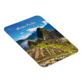 Machu Picchu, Peru - Inca-Burginen-Ruinen rund Magnet (Rechte Seite)