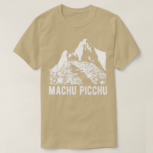 Machu Picchu Peru Inca-Geschenk T-Shirt (Design vorne)