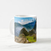 Machu Picchu, Peru - Inka-Stadt Ruinen Kaffeetasse (Vorderseite Links)