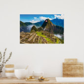 Machu Picchu, Peru - Inka-Stadt Ruinen Poster (Küche)
