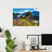 Machu Picchu, Peru - Inka-Stadt Ruinen Poster (Heimbüro)