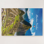 Machu Picchu, Peru - Inka-Stadt Ruinen Puzzle (Horizontal)