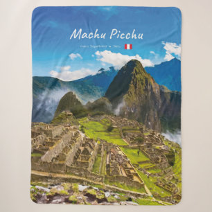 Machu Picchu, Peru - Inka-Stadt Ruinen Sherpadecke