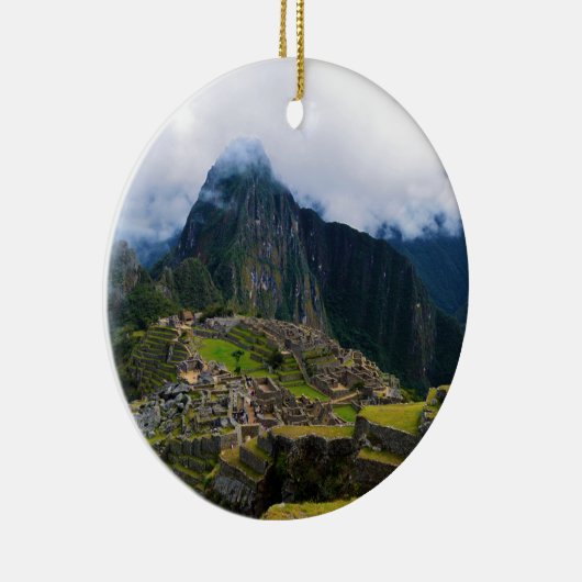 Machu Picchu, Peru Keramik Ornament (Rechts)