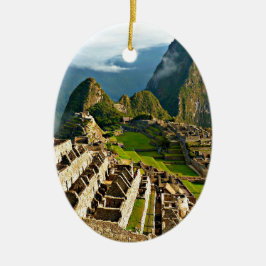 Machu Picchu, Peru Keramikornament
