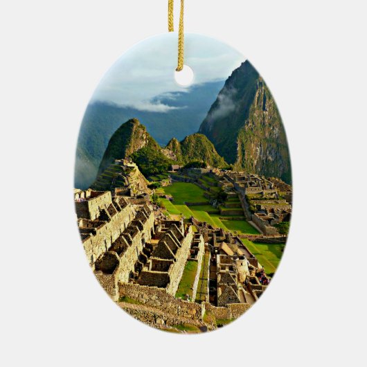 Machu Picchu, Peru Keramikornament (Hinten)
