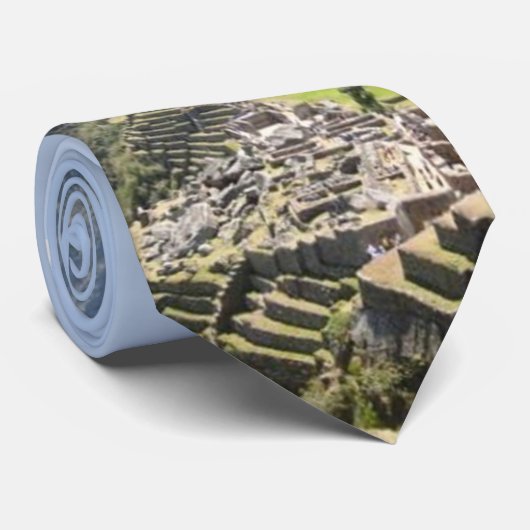 Machu Picchu Peru Krawatte (Gerollt)