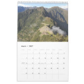 Machu Picchu Peru Landschaftlich Wall Calendar 202 Kalender (Mär 2027)