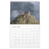 Machu Picchu Peru Landschaftlich Wall Calendar 202 Kalender (Jan 2027)