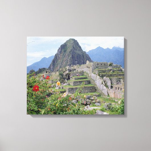 Machu Picchu, Peru Leinwanddruck (Vorderseite)