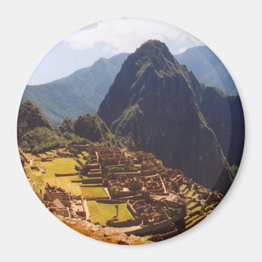 Machu Picchu Peru - Machu Picchu Ruins Sunrise Magnet (Vorne)