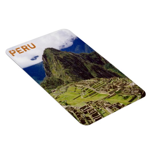 Machu Picchu, Peru Magnet (Rechte Seite)