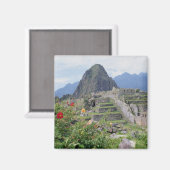 Machu Picchu, Peru Magnet (Vorderseite/Rückseite)