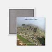 Machu Picchu, Peru Magnet (Vorderseite/Rückseite)
